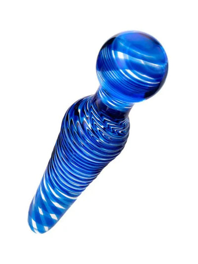 Sexus Glass 17cm Wand Blue 1